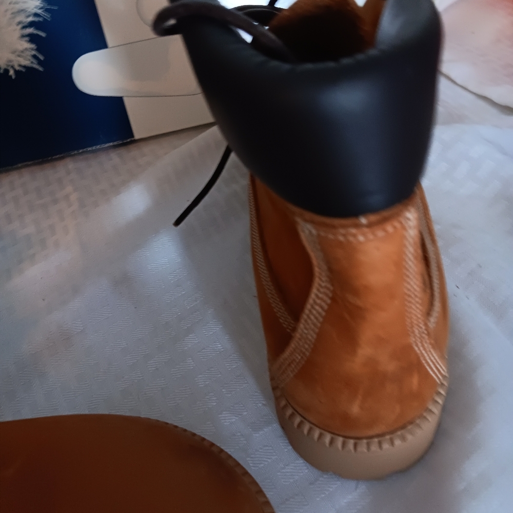 RARE Birkenstock Norton Ankle Boots 40 Narrow *Timberland style* - Picture 9 of 11